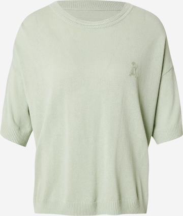 ARMEDANGELS Пуловер в зелено: отпред