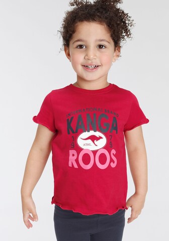 KangaROOS Sportshirt in Rot: Vorderseite