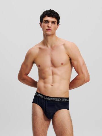 Karl Lagerfeld Slip in Blue: front