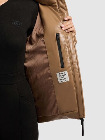 khujo Kurtka zimowa 'Aurora' w kolorze brązowy