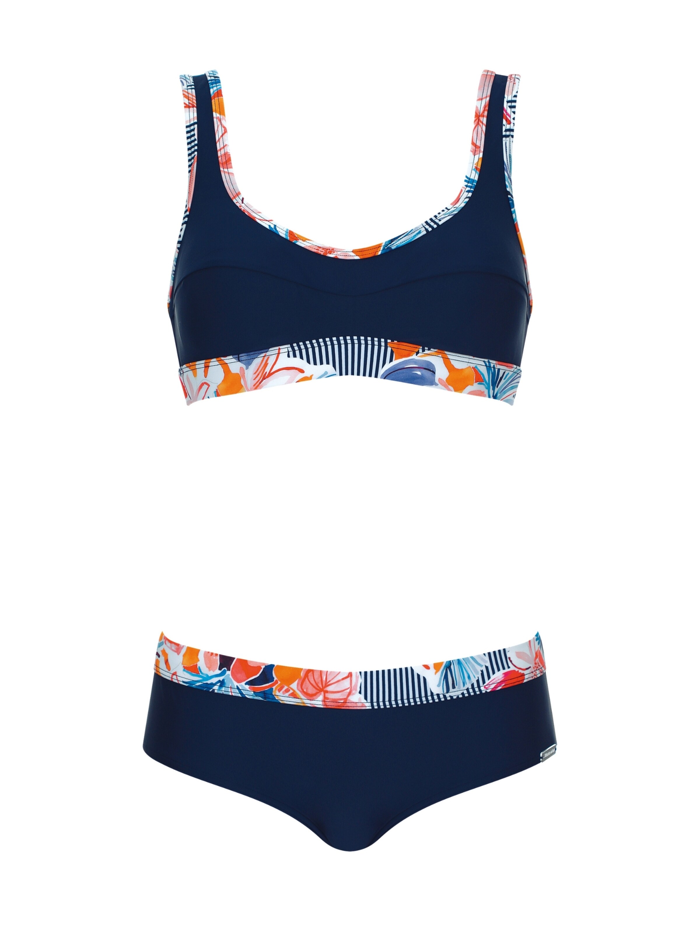 Bustino Bikini di SUNMARIN in blu: frontale