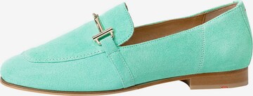 LLOYD Classic Flats in Green: front