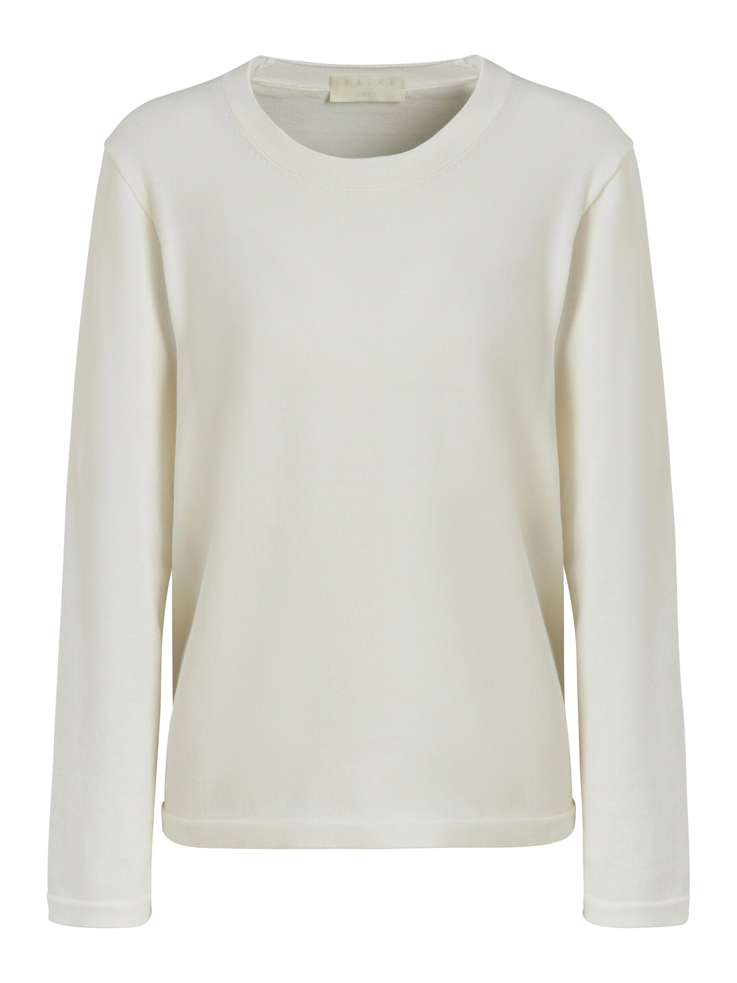 FALKE Pullover 'Cotton Knit'‌‌‌‌‌‌‌‌‌ in Weiß