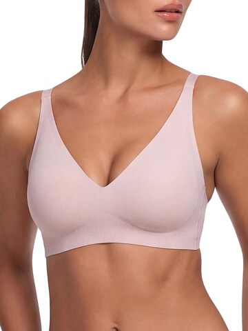 cfab by creamy fabrics - Push-up Sujetador 'Comfort Push-Up BH' en rosa: frente