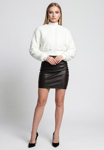 faina - Chaqueta de entretiempo en blanco