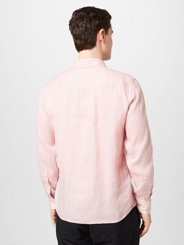 s.Oliver Regular fit Button Up Shirt in Pink