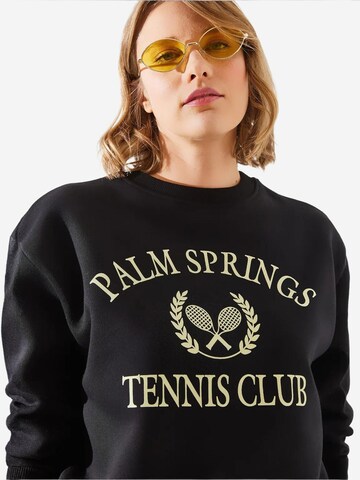 Bianco Lucci Sweatshirt in Zwart