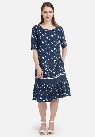 HELMIDGE Dress in Blue: front