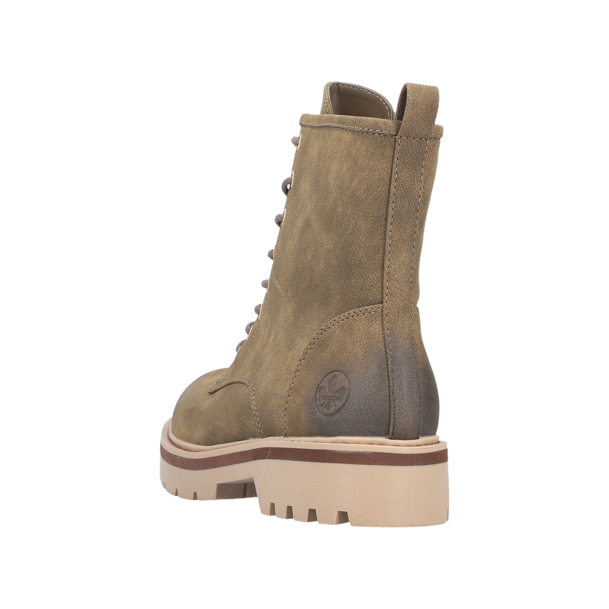 Rieker Schnürstiefel '91520' in Grün