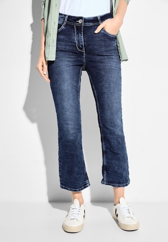CECIL Boot cut Jeans in Blue: front