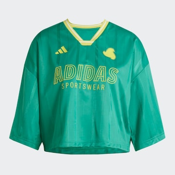 ADIDAS SPORTSWEAR Функциональная футболка 'HOUSE OF TIRO' в Зеленый: спереди