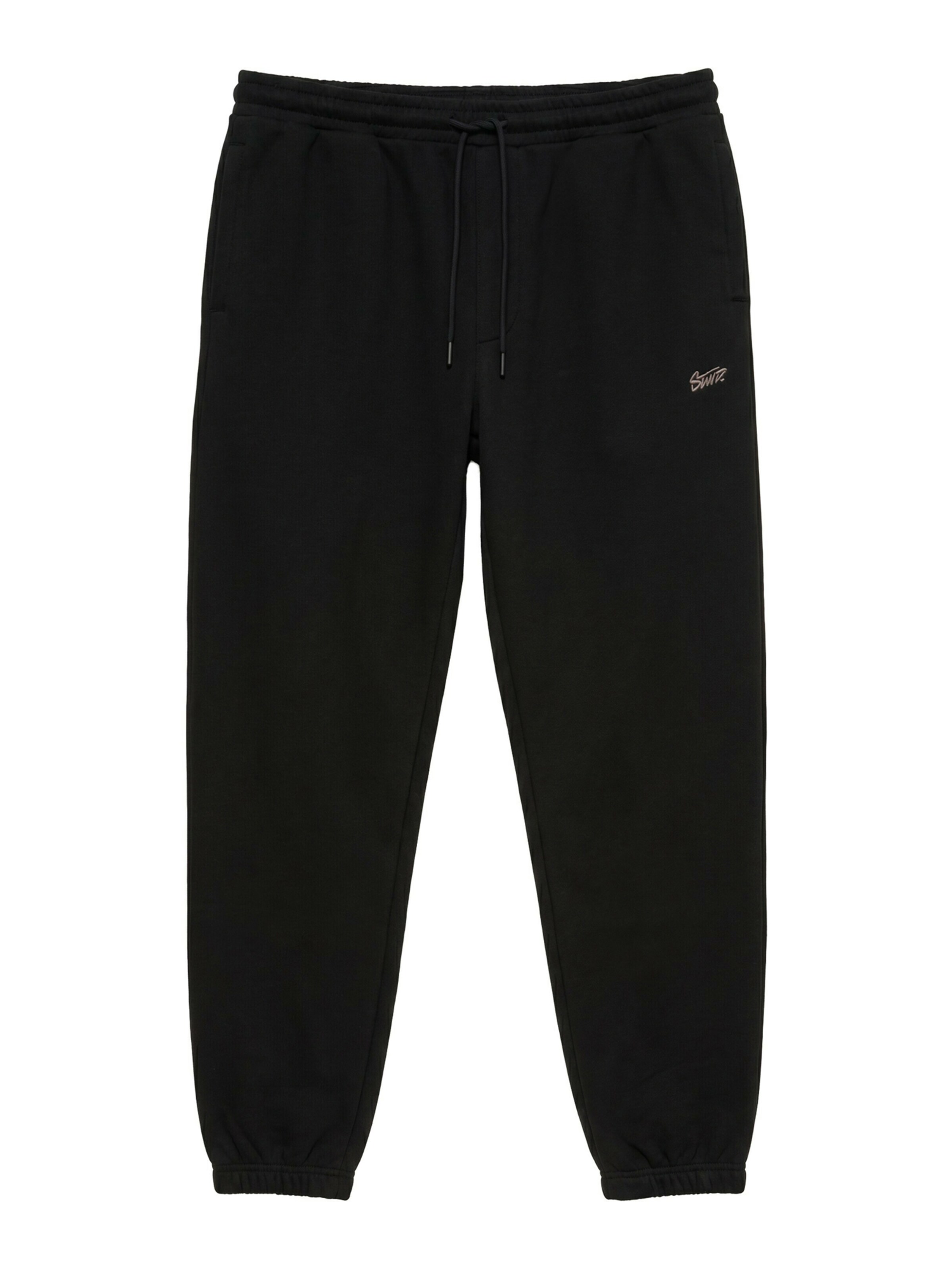 Pantalon 'STWD' Pull&Bear en noir : devant