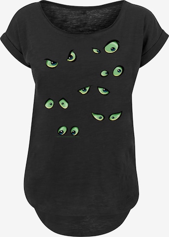T-shirt 'Scary Eyes' F4NT4STIC en noir : devant