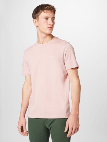 HUGO Red T-Shirt 'Dero' in Pink: predná strana