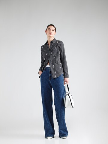 River Island Blouse in Grey