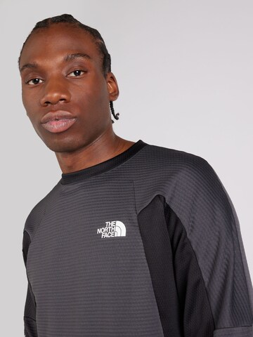 THE NORTH FACE - Sweatshirt de desporto em cinzento