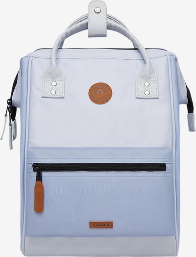 Cabaia Backpack 'Adventurer' in Blue / Brown / White, Item view