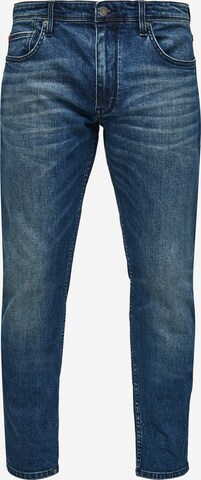 s.Oliver Jeans i blå: framsida