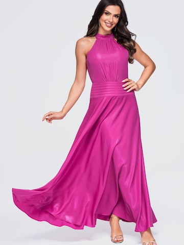 Ombre Společenské šaty – pink