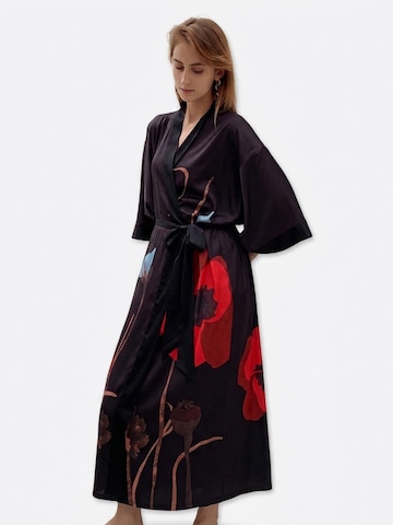 Vivi Idee Dressing Gown 'Dalien' in Black