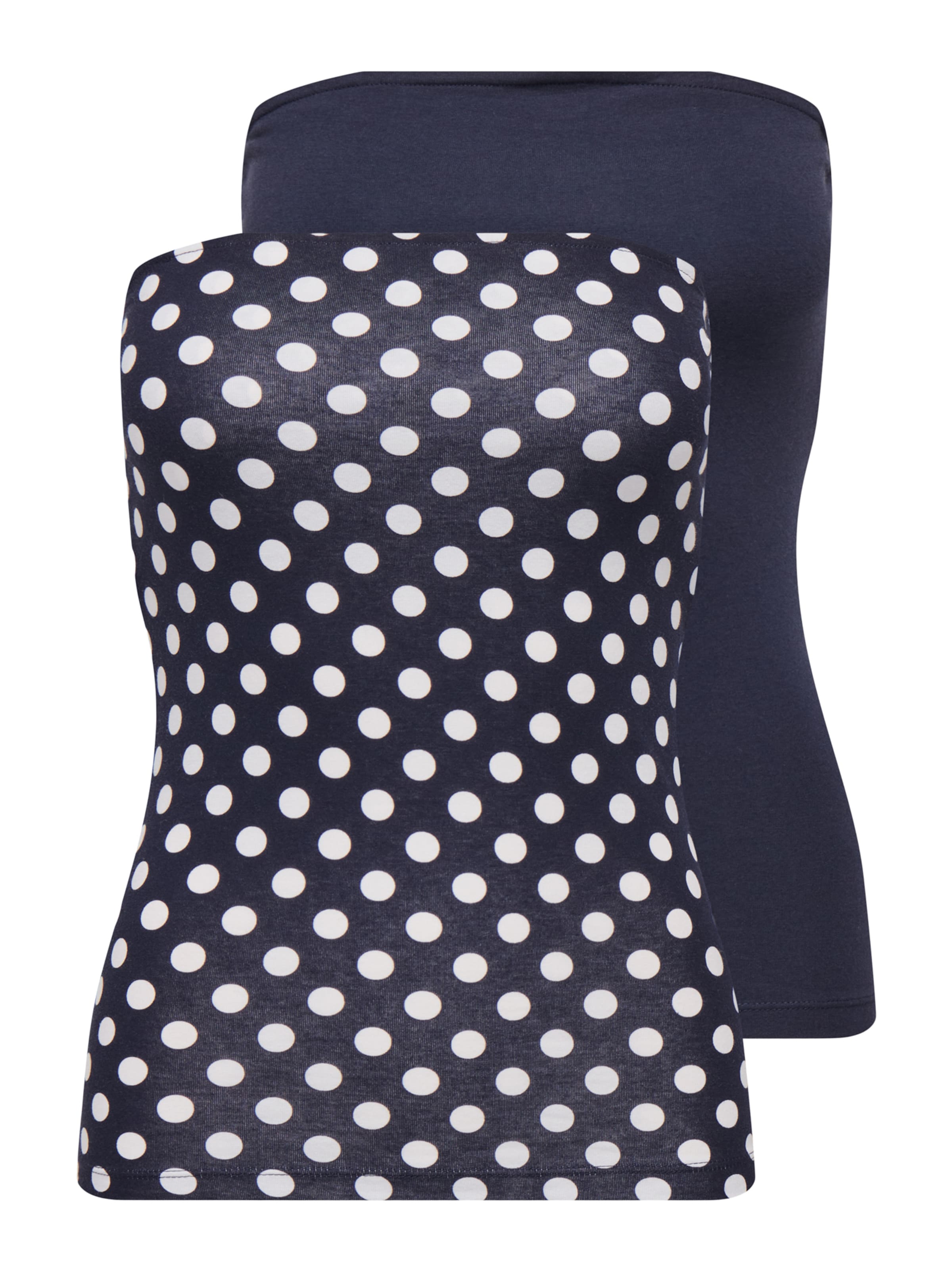 ONLY Top 'ONLLIVE LOVE' in Blau: Vorderseite
