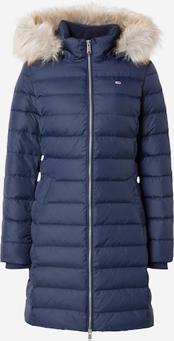 mėlyna Tommy Jeans Demisezoninis paltas 'Essential': priekis