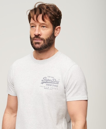 Superdry T-Shirt 'Heritage' in Grau