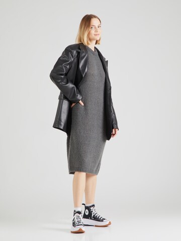 VILA Knit dress 'Choca New' in Grey