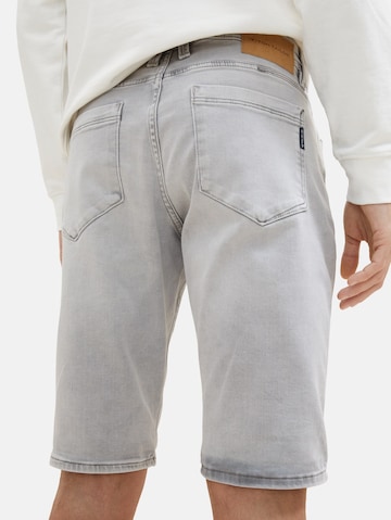 TOM TAILOR Slimfit Jeans 'Josh' in Grijs