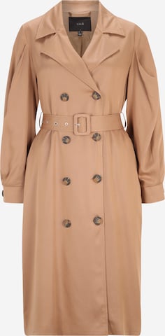 Y.A.S Petite Between-Seasons Coat 'IDA' in Brown: front