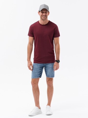 Ombre Shirt 'S1370' in Rood