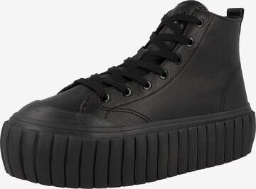 Sneaker alta 'HANAMI' di DIESEL in nero: frontale