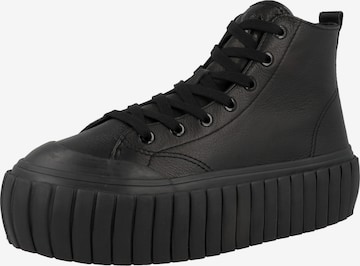 DIESEL High-Top Sneakers 'HANAMI' in Black: front