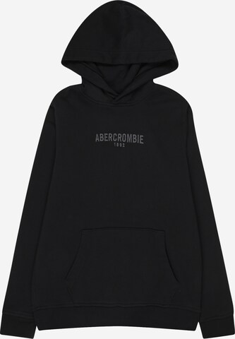 Sweat Abercrombie & Fitch en noir : devant