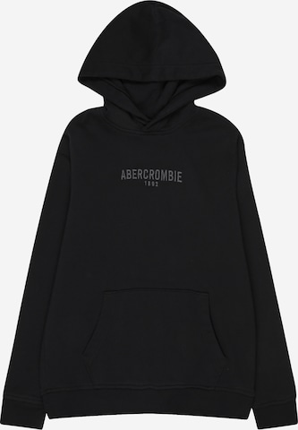 Abercrombie & Fitch Mikina – černá: přední strana