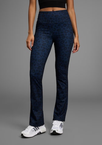 FAYN SPORTS Skinny Leggings in Blue: front