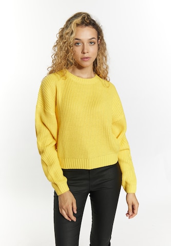 Pull-over 'Biany' MYMO en jaune : devant