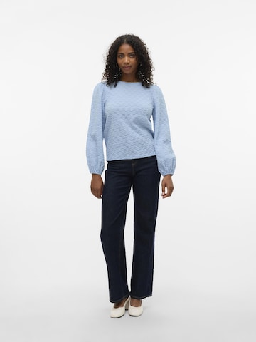 VERO MODA Bluse i blå