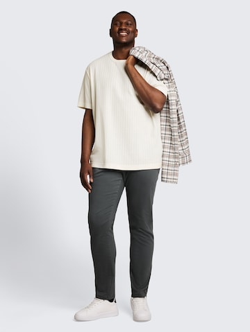 TOM TAILOR Men + Shirt in White