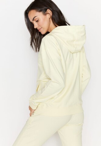 Angels Athletic Zip-Up Hoodie in Yellow