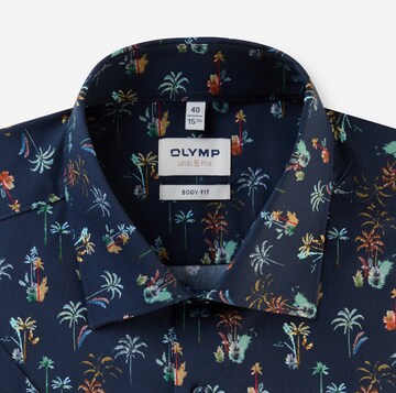 OLYMP Regular Fit Hemd in Blau