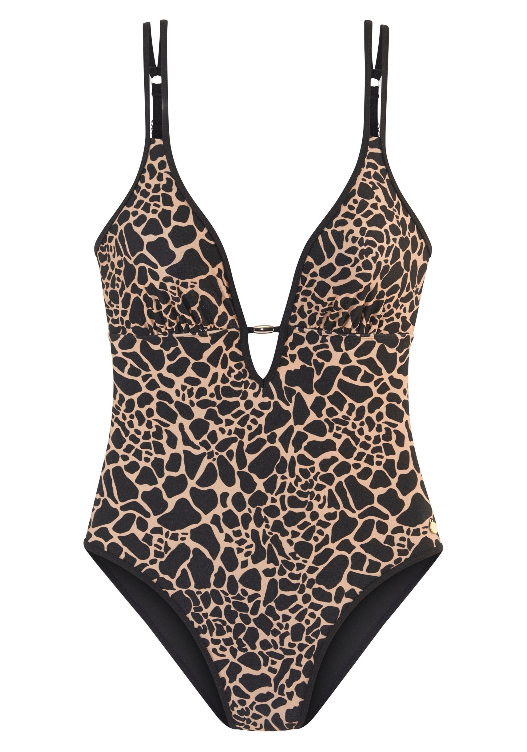 Triangle Maillot de bain LASCANA en noir : devant