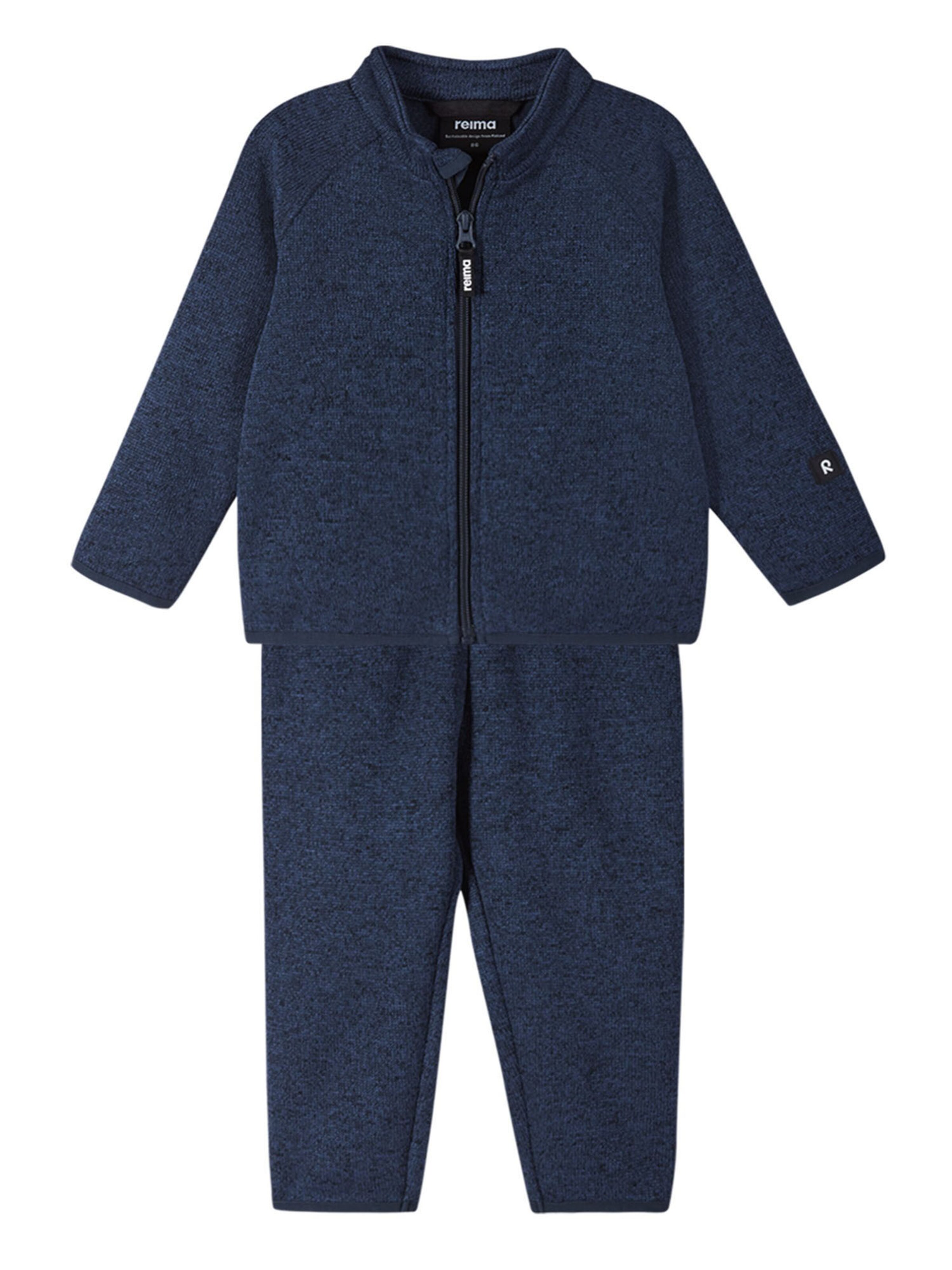 Reima Set 'Tahto' in Blauw: voorkant