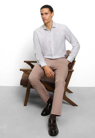 OLYMP Comfort Fit Businesshemd in Blau