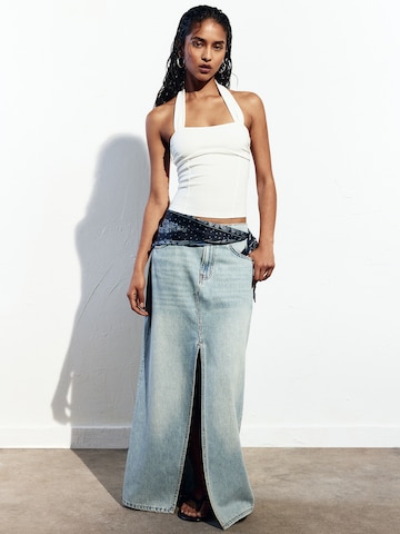 Haut Pull&Bear en blanc