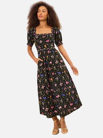 love & roses Kleid in Schwarz: Vorderseite
