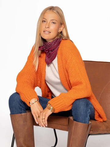 SASSYCLASSY Oversized Cardigan in Orange