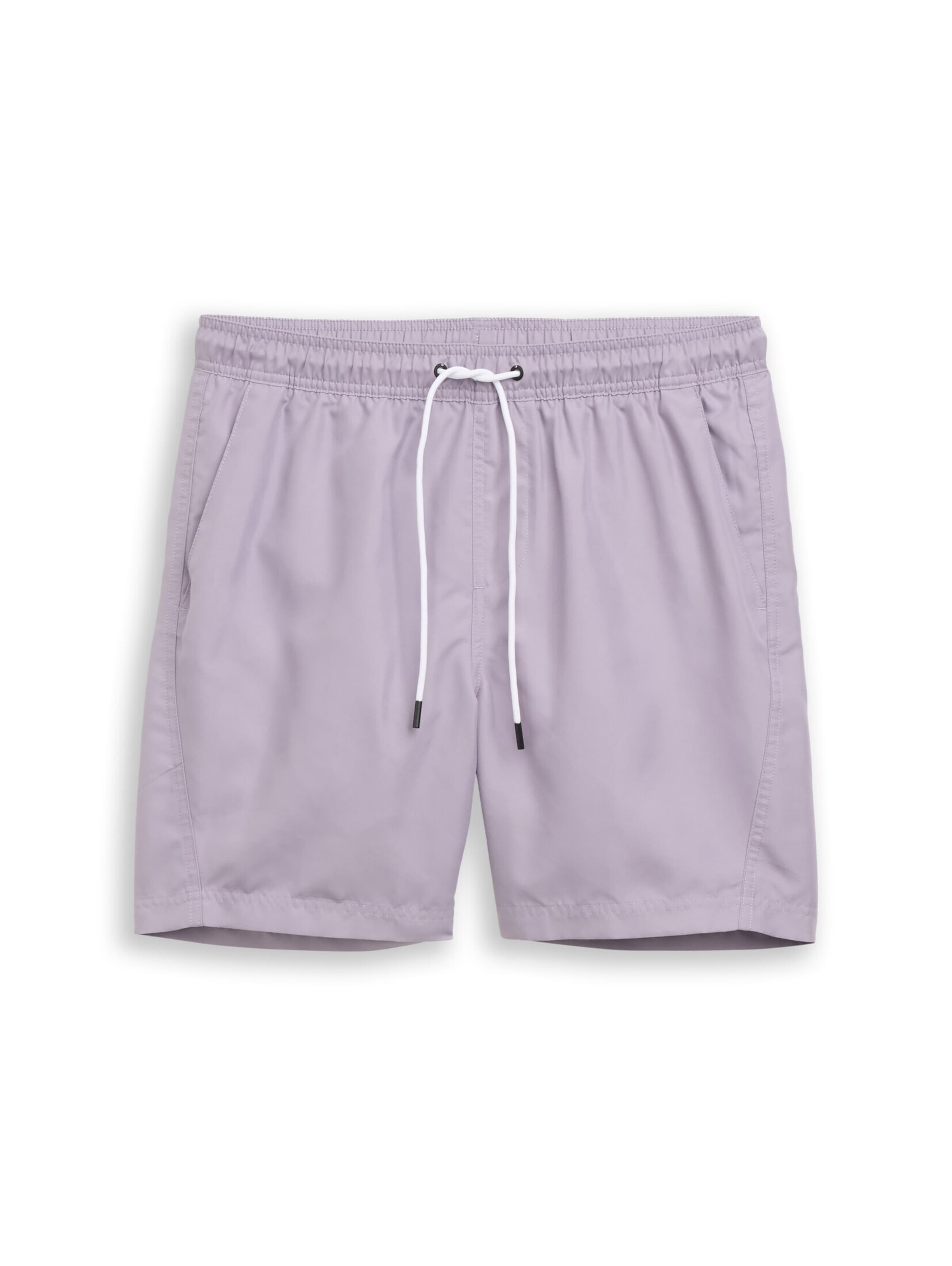 TOM TAILOR DENIM Swimming shorts in Purple: front