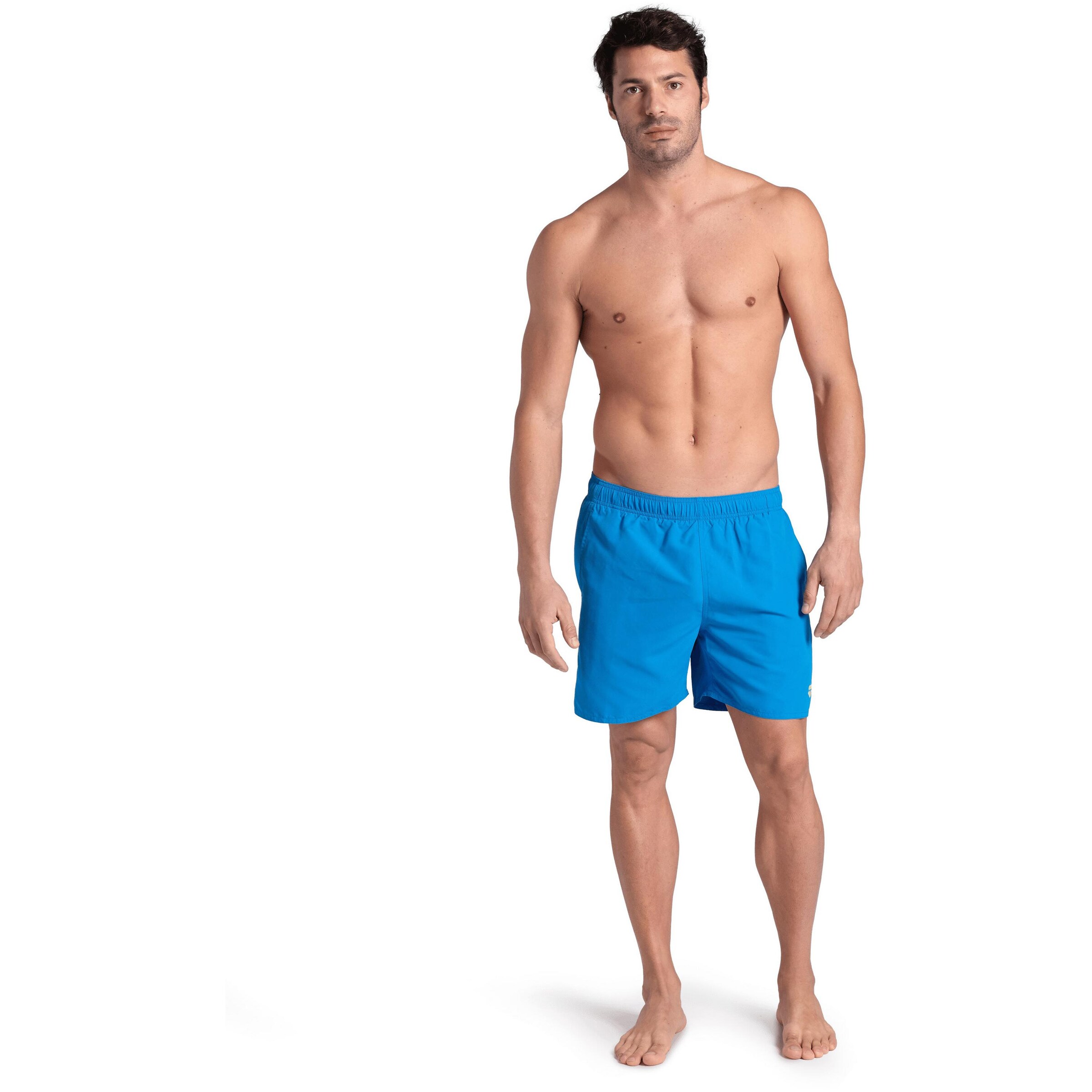 ARENA Athletic Swim Trunks 'Fundamentals' in Blue