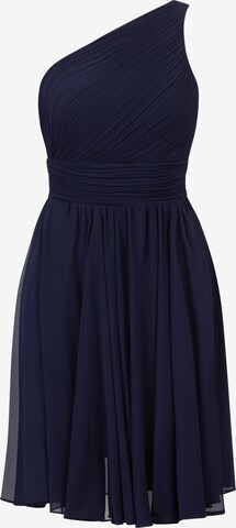 Robe de cocktail Kraimod en bleu : devant